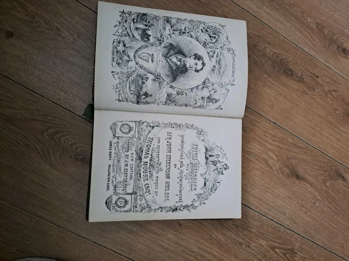 Antique Book of Moores melodies - Image 4