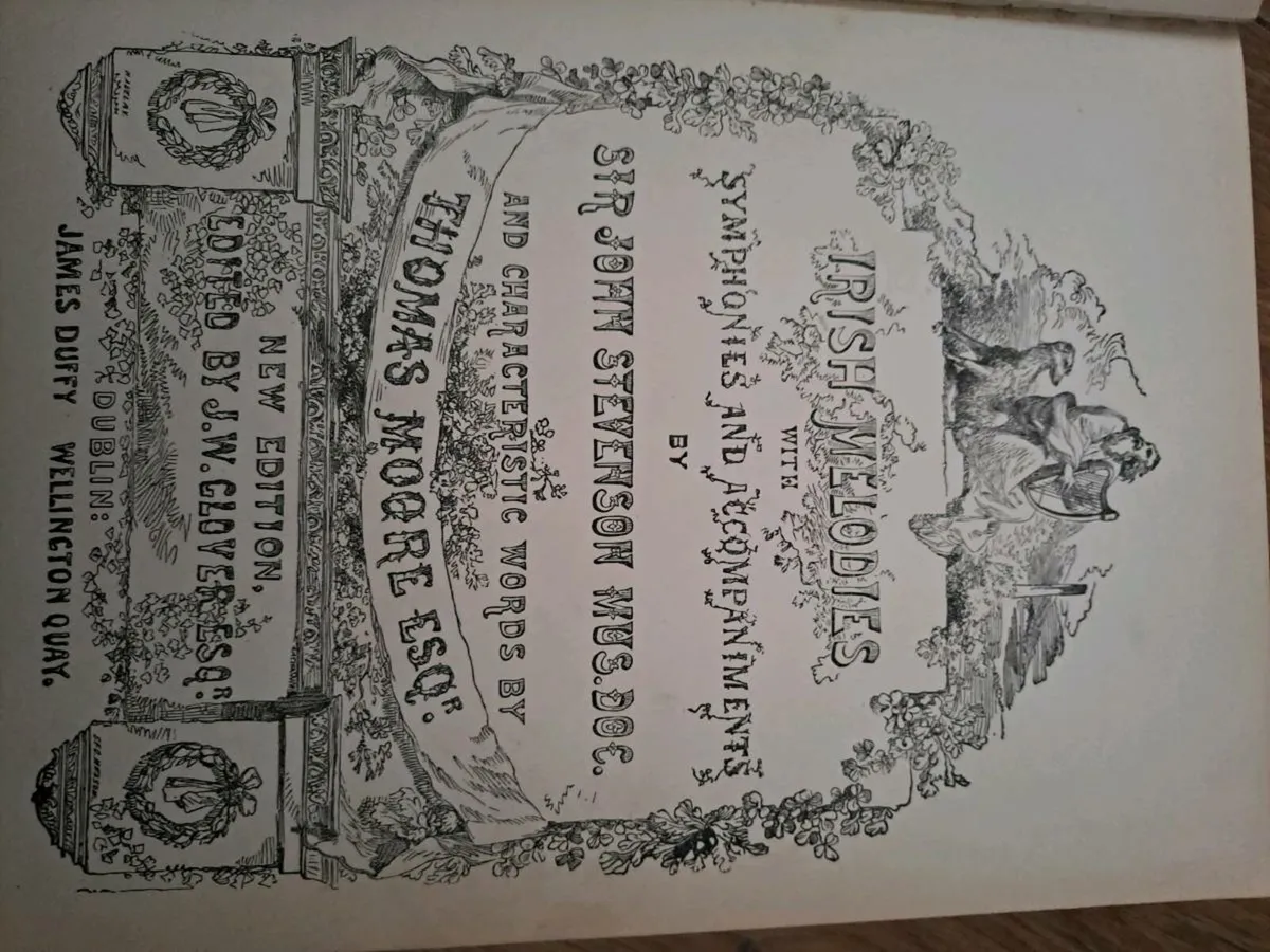 Antique Book of Moores melodies - Image 2