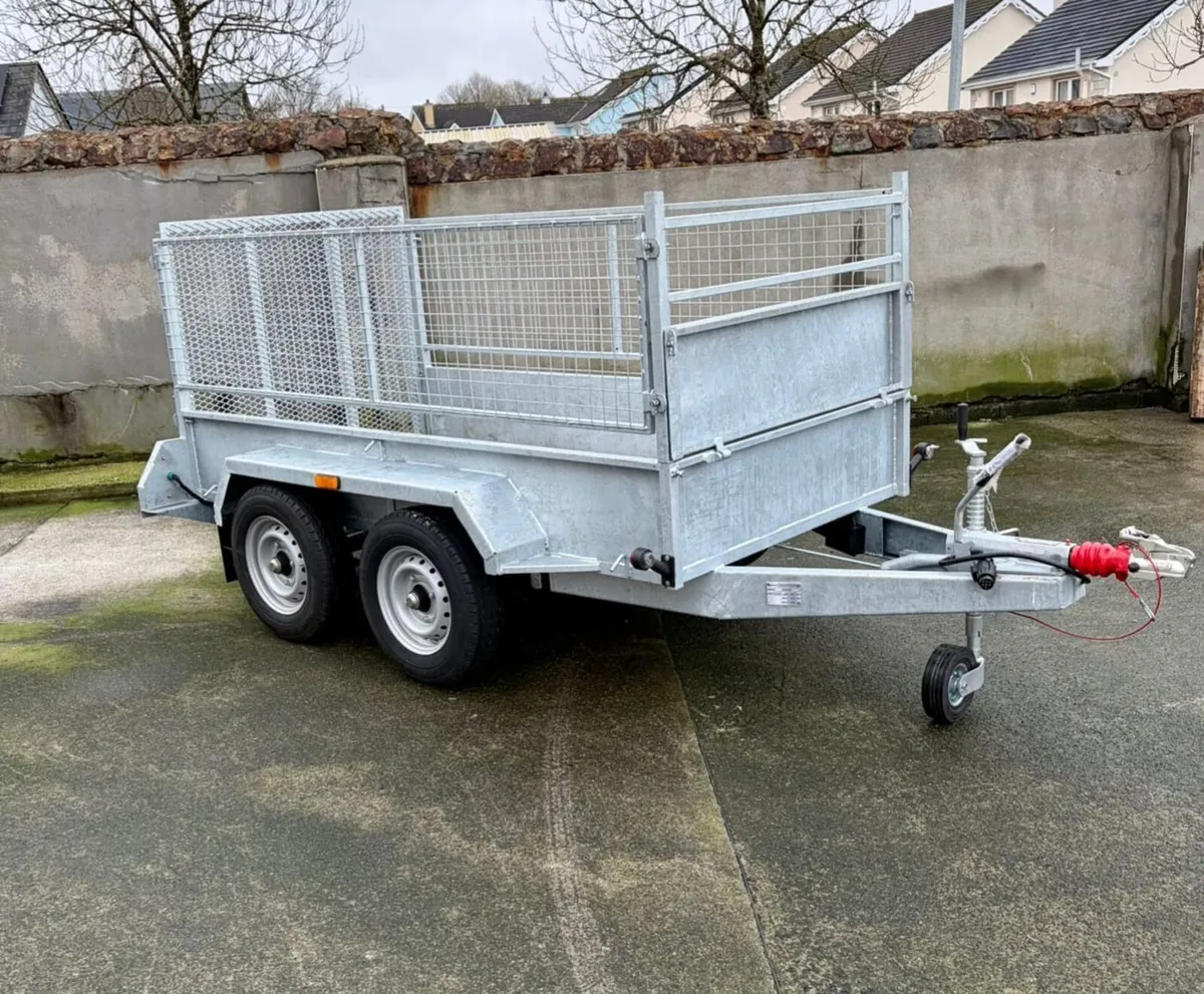 Brand new 8x4 galvanised trailer - Image 1