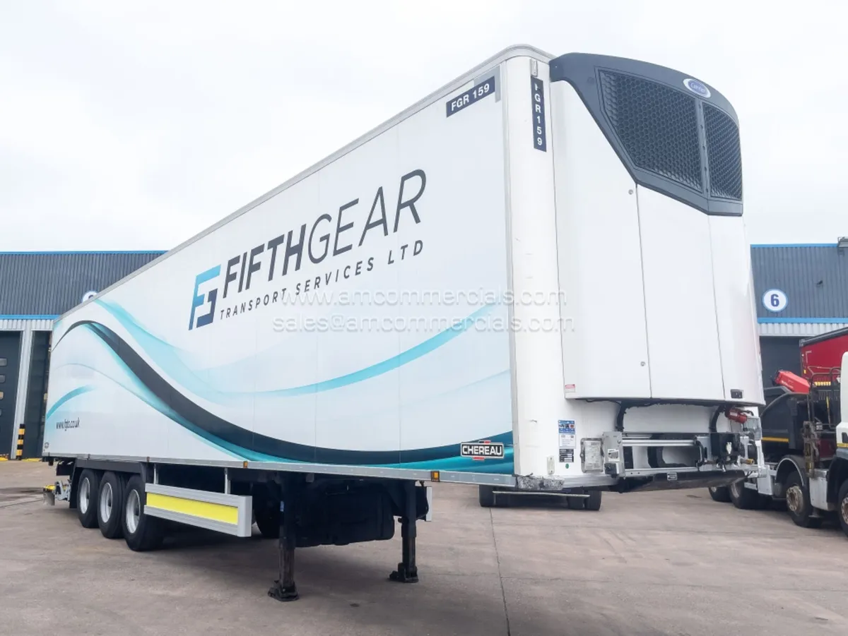 2022 CHEREAU MULTI-TEMP FRIDGE TRI AXLE TRAILER - Image 1