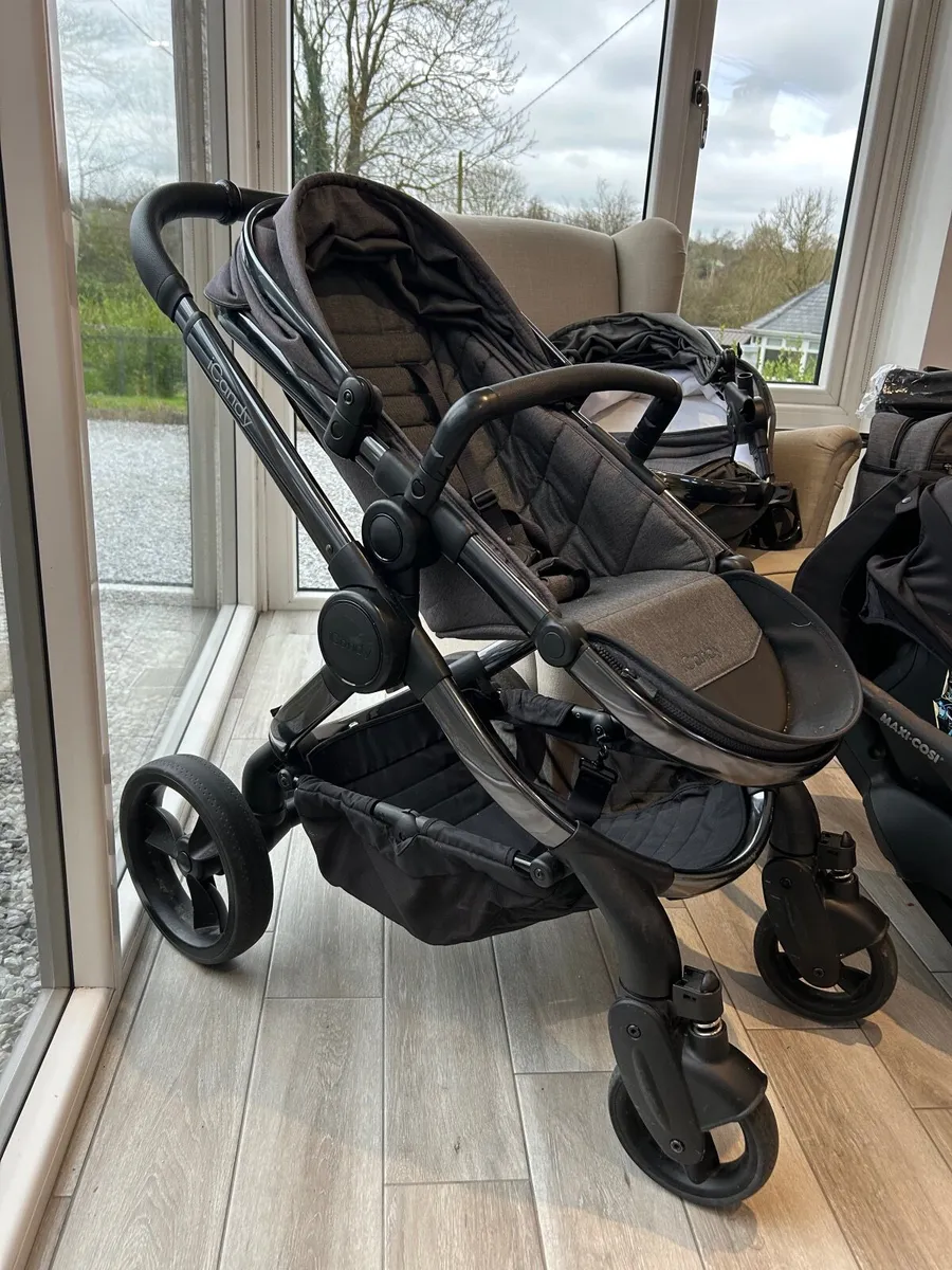 I Candy Phantom in grey twill buggy - Image 1