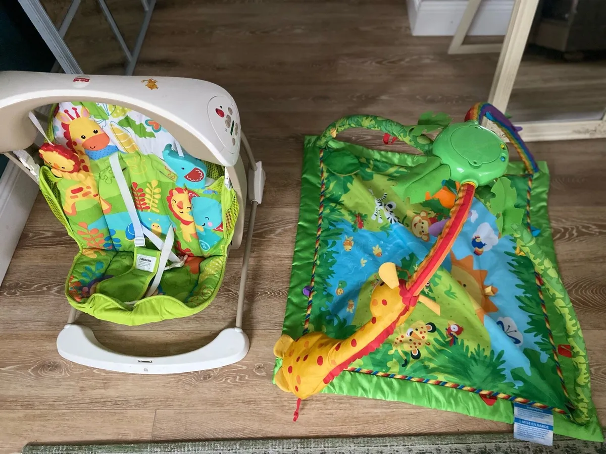 Baby rocker and play mat - Image 1