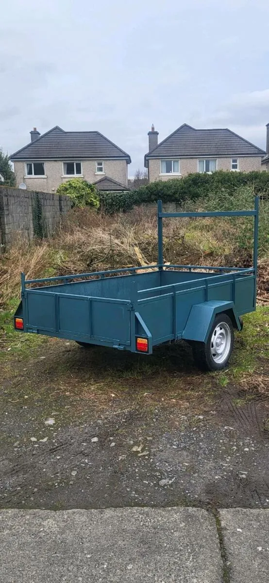 7 foot by 42 foot car trailer. - Image 2