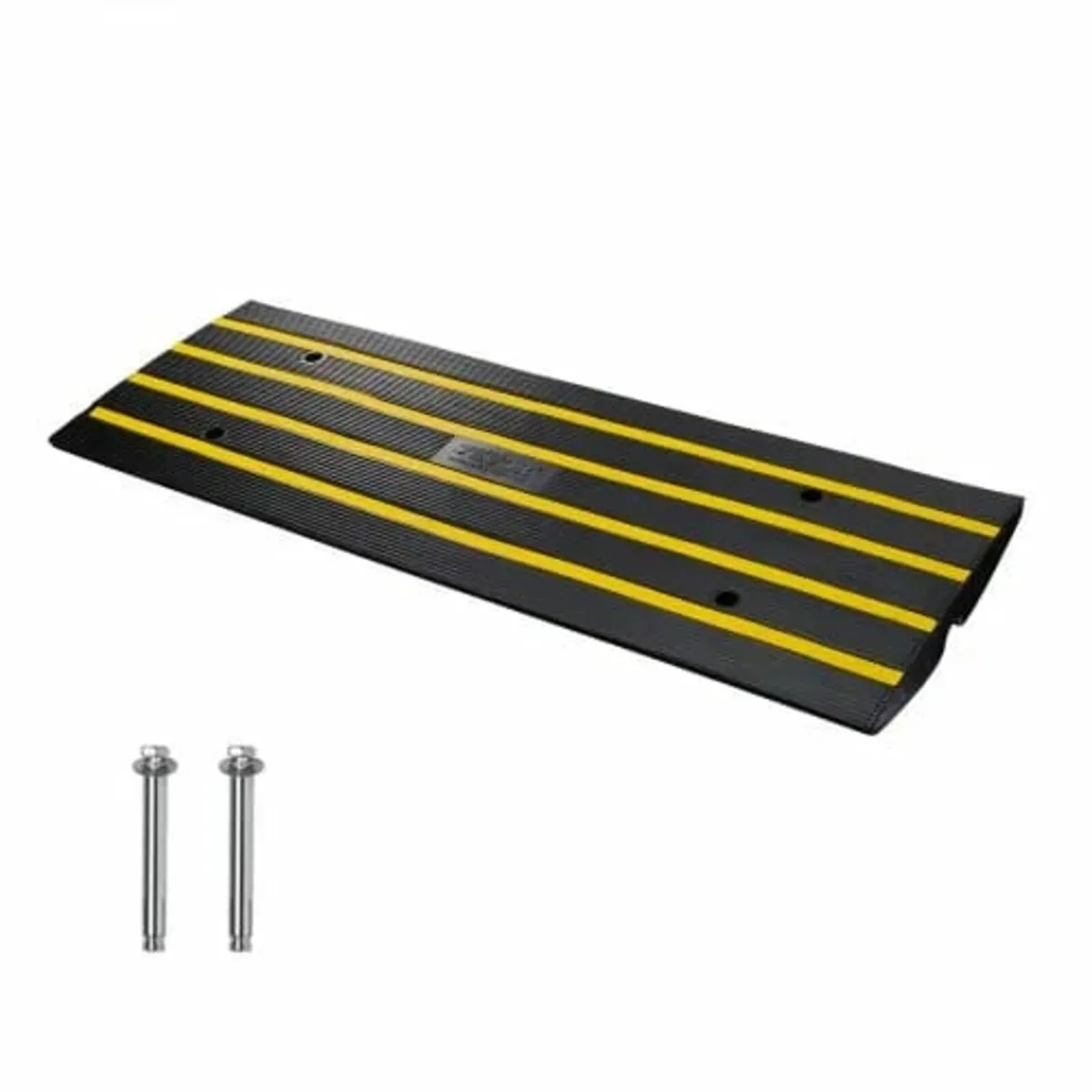 Curb Ramp, 2.6" Rise Rubber Driveway Ramps, Heavy - Image 1