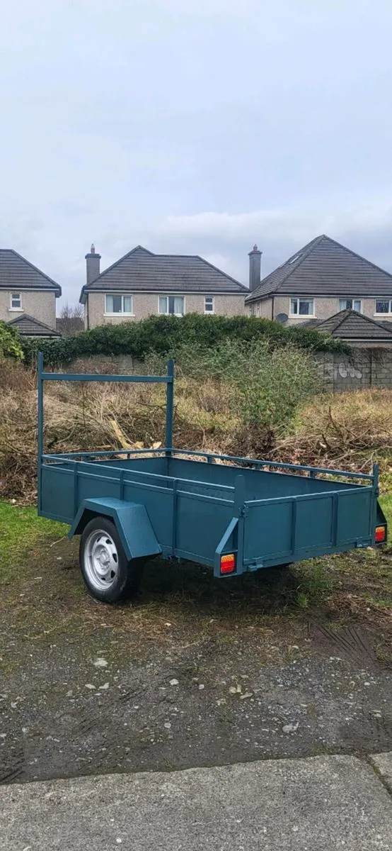 7 foot by 42 foot car trailer. - Image 3