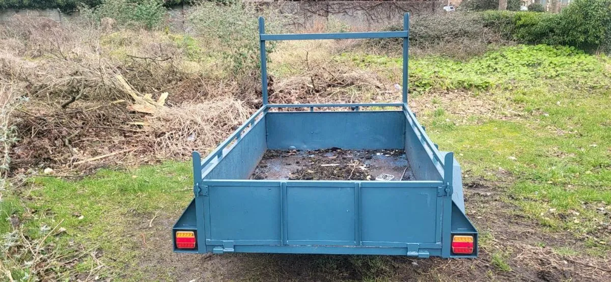 7 foot by 42 foot car trailer. - Image 4