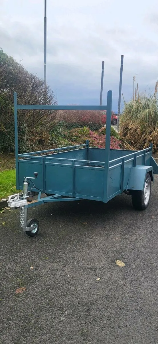 7 foot by 42 foot car trailer. - Image 1