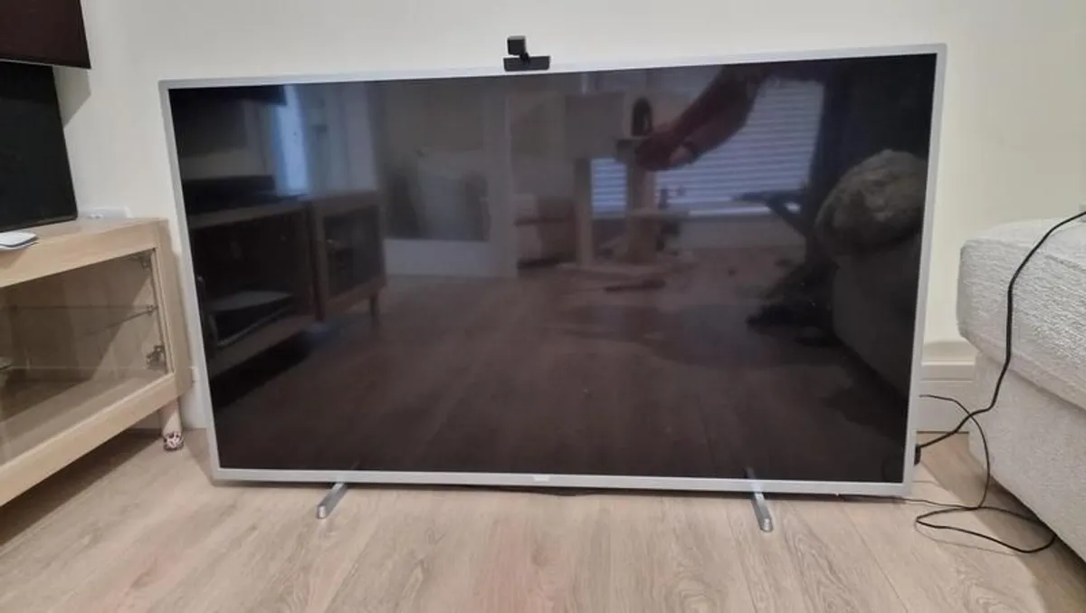 55 inch Philips 4K UHD LED Smart TV + Govee TV Backlight + Majority Snowdon II Soundbar with Built-In Subwoofer - Image 3