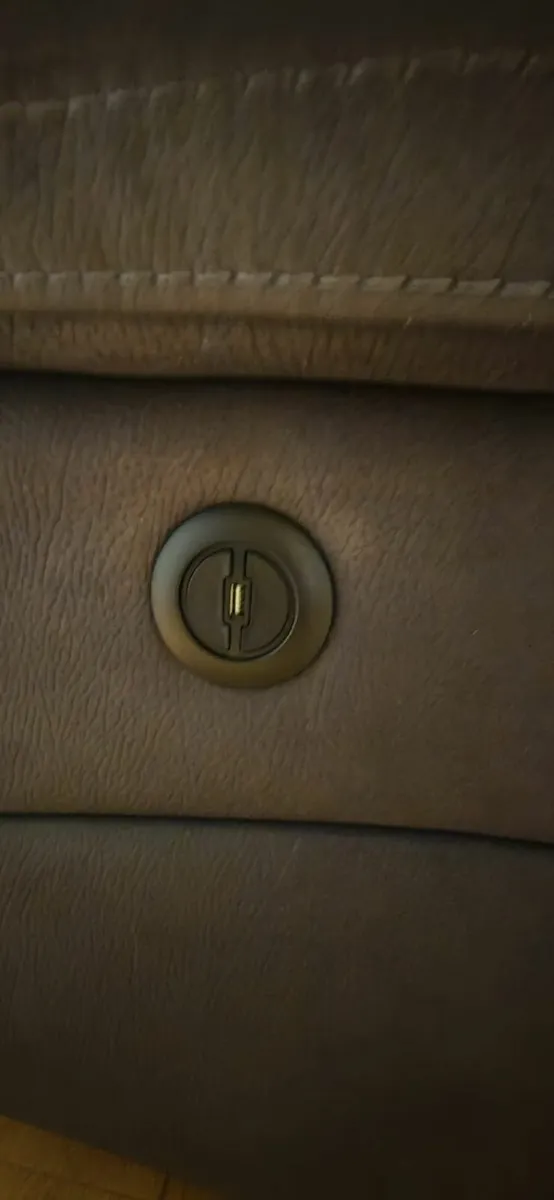 3 Seater/Power Recliner/USB/Grey - Image 3