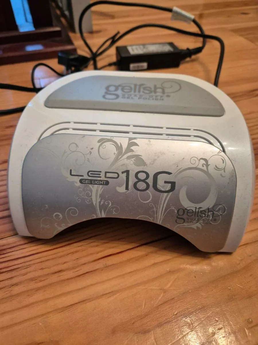 Professional Nail Drill & Gelish LED Lamp - Image 3