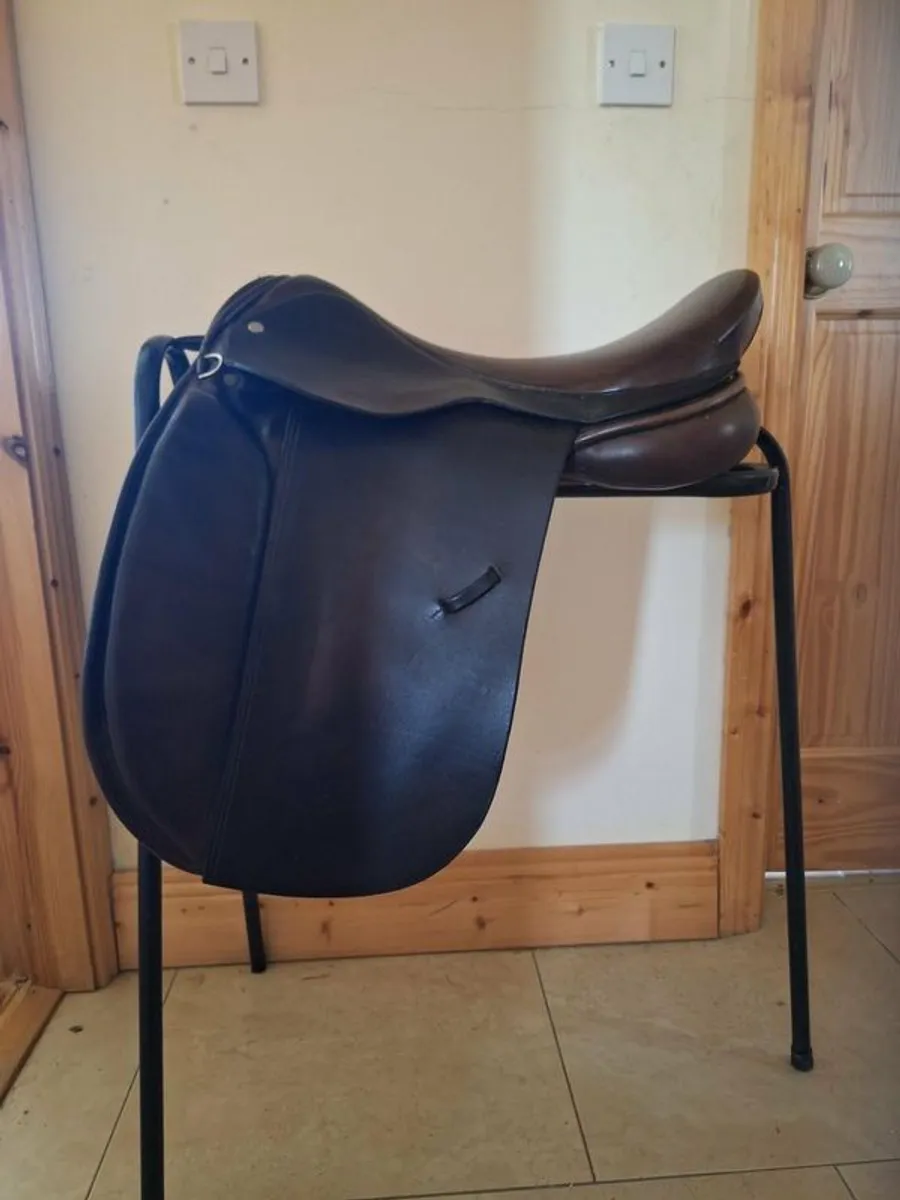 Brown Show Saddle - Image 1