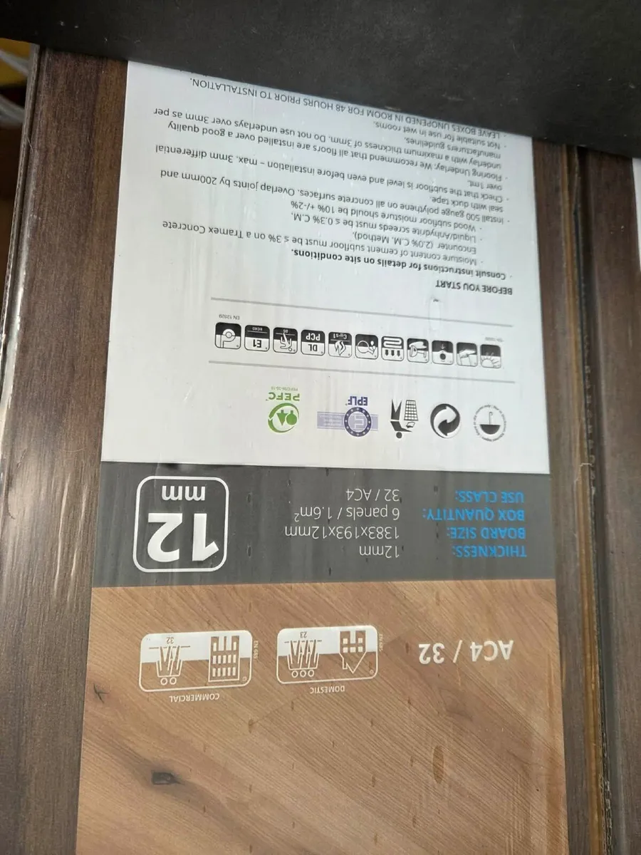 Timber Laminate Flooring Walnut - Image 1