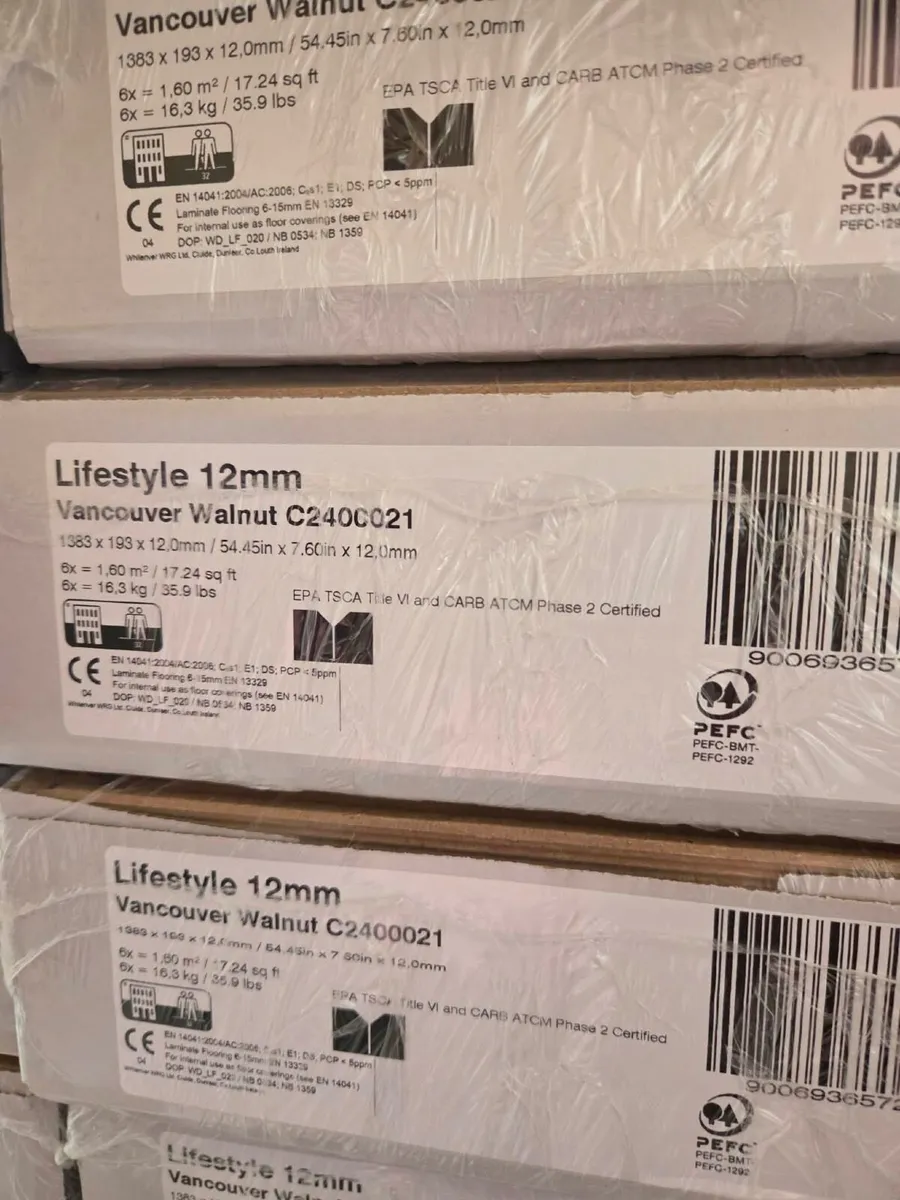 Timber Laminate Flooring Walnut - Image 2