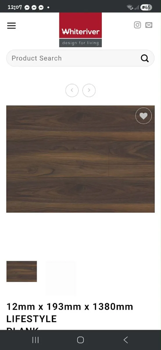 Timber Laminate Flooring Walnut - Image 4