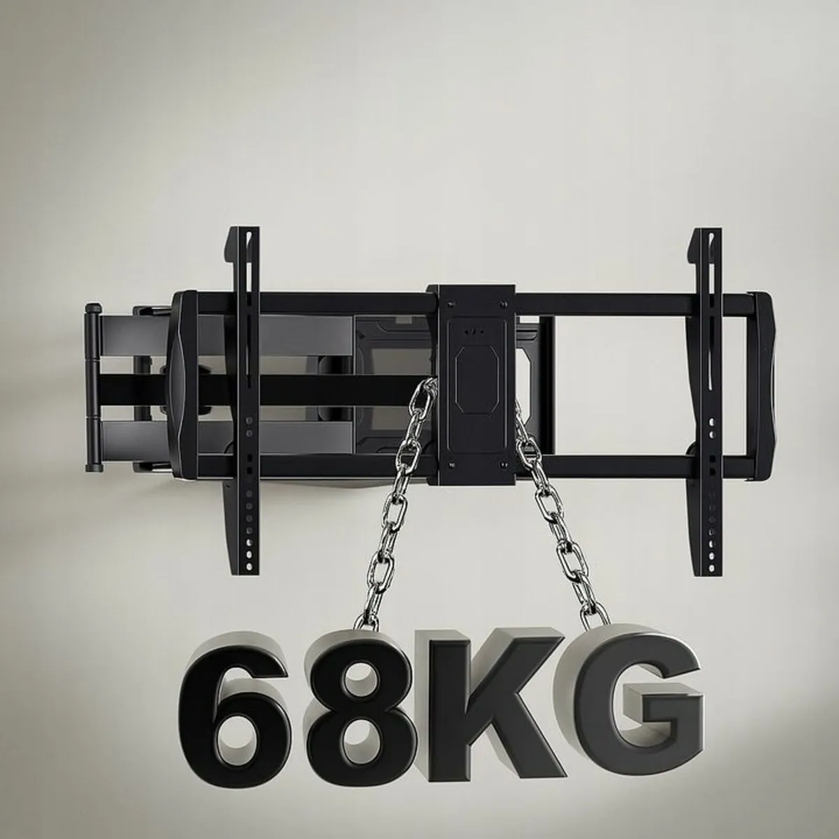 Tv Wall Mount Bracket Tilt Swivel Long Arm 43-95" - Image 4