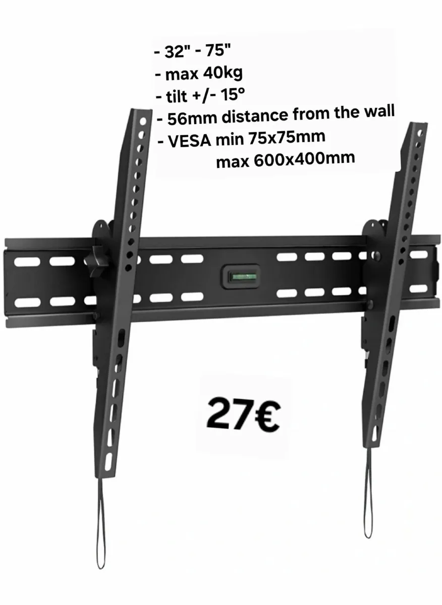 TV Wall Mount Bracket Tilt 32" - 75" TV - Image 1