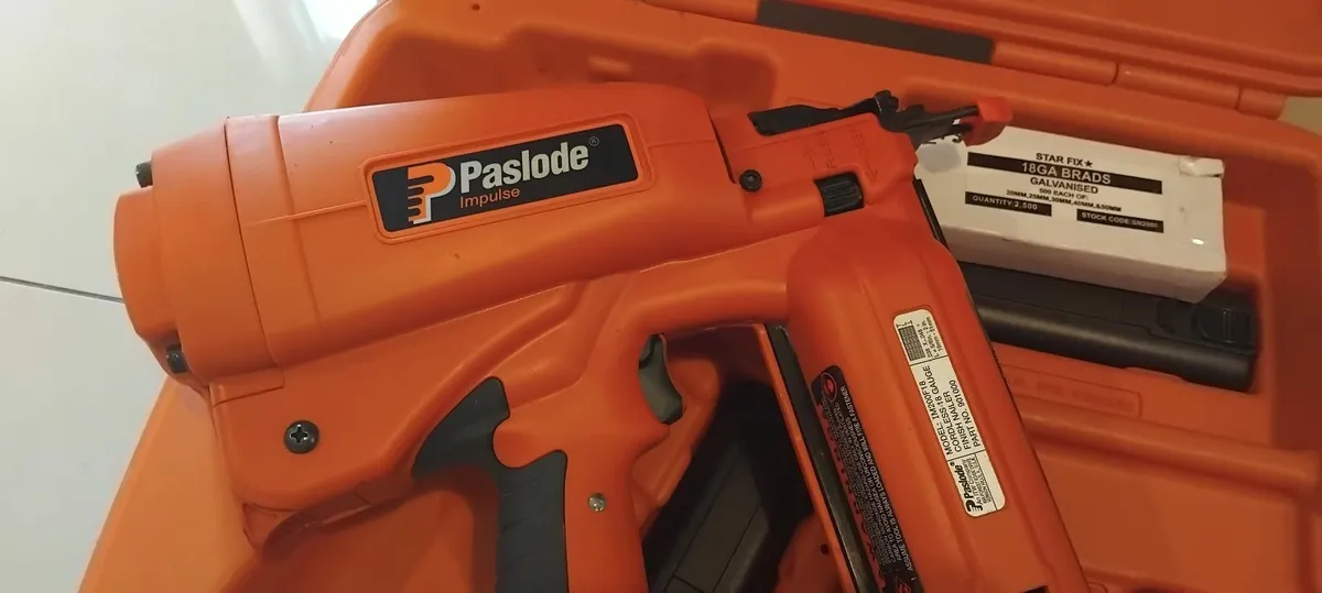 Paslode im50 F18 2nd fix Nail Gun"Fully Serviced" - Image 2