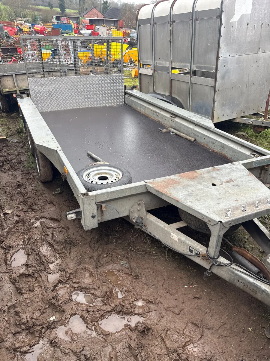 Ifor Williams 12x6 plant trailer - Image 1