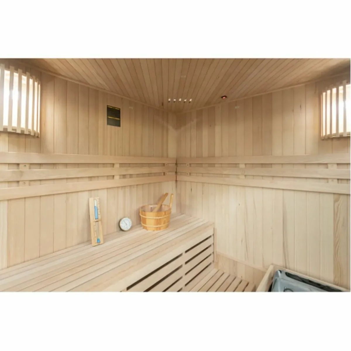 Traditional electric  sauna - Lisbon 3 corner - Image 3