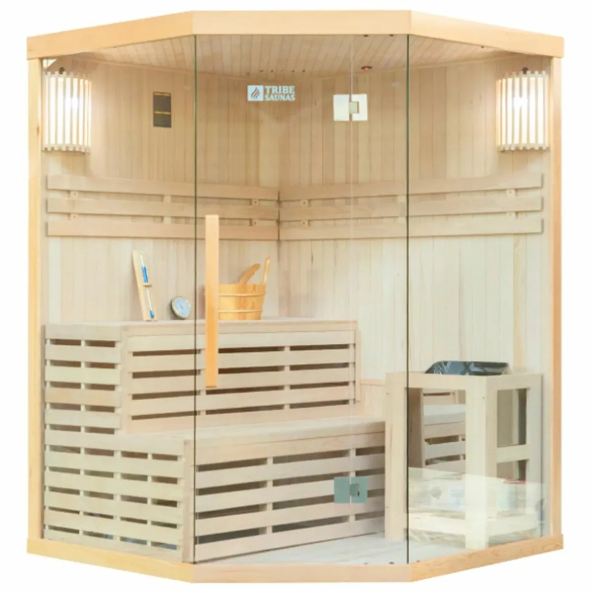 Traditional electric  sauna - Lisbon 3 corner - Image 1