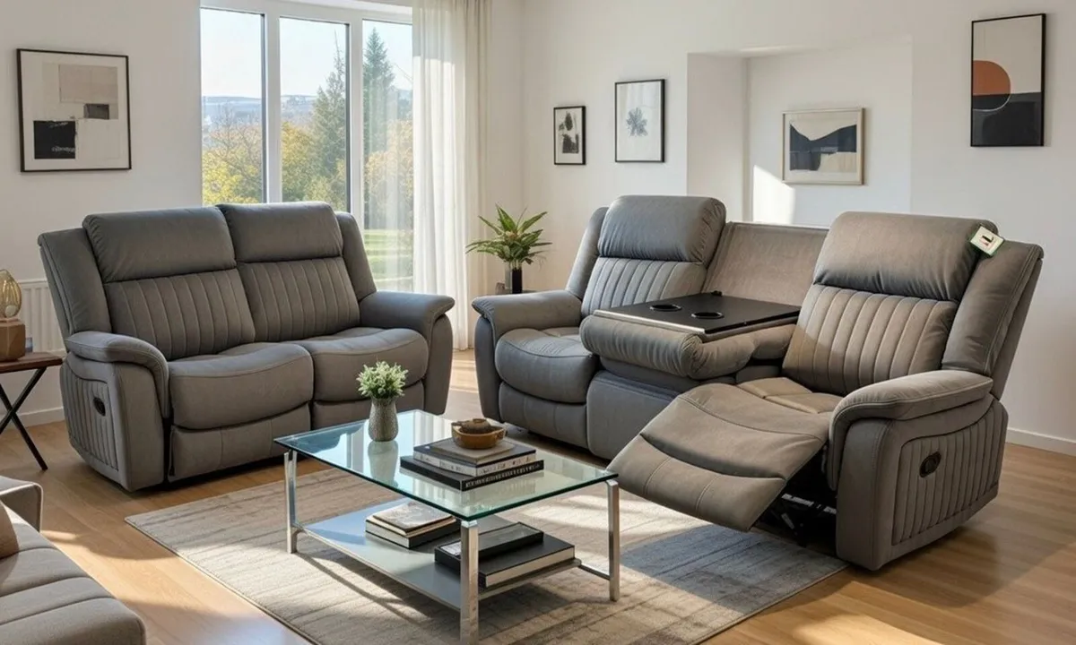 3 plus 2 ricliners as seen on tv for amazing 1350€ - Image 1