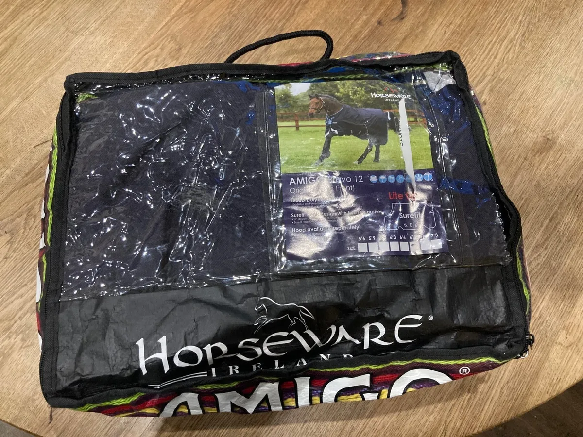 HorseWare  Amigo Bravo12 Turnout rug 6’9” - Image 1