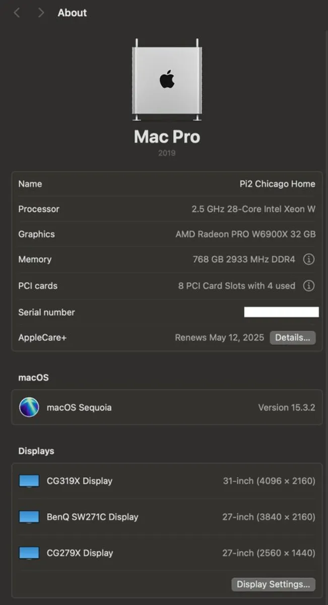 2019 Apple Mac Pro 2.5 GHz 28-Core Xeon, 0 GB RAM - Image 2