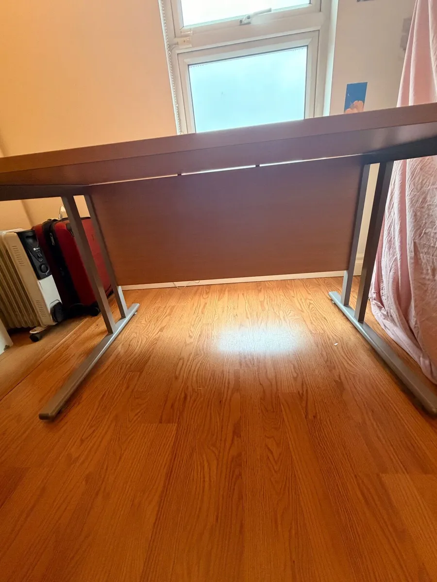 Large Office Desk approx 115x79cm Excellent - Image 4