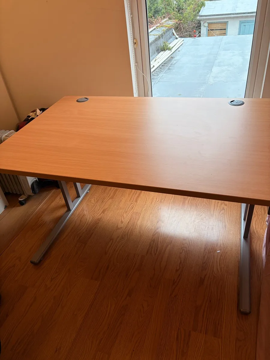 Large Office Desk approx 115x79cm Excellent - Image 2