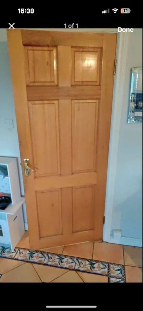 Solid pine wood doors