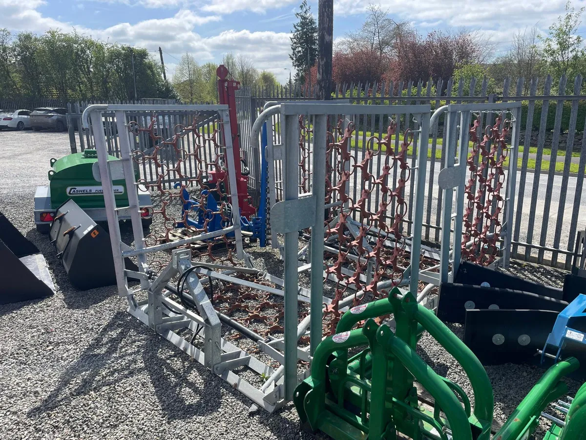 New Jarmet 6 metre Chain Harrows Ready For Work ! - Image 3