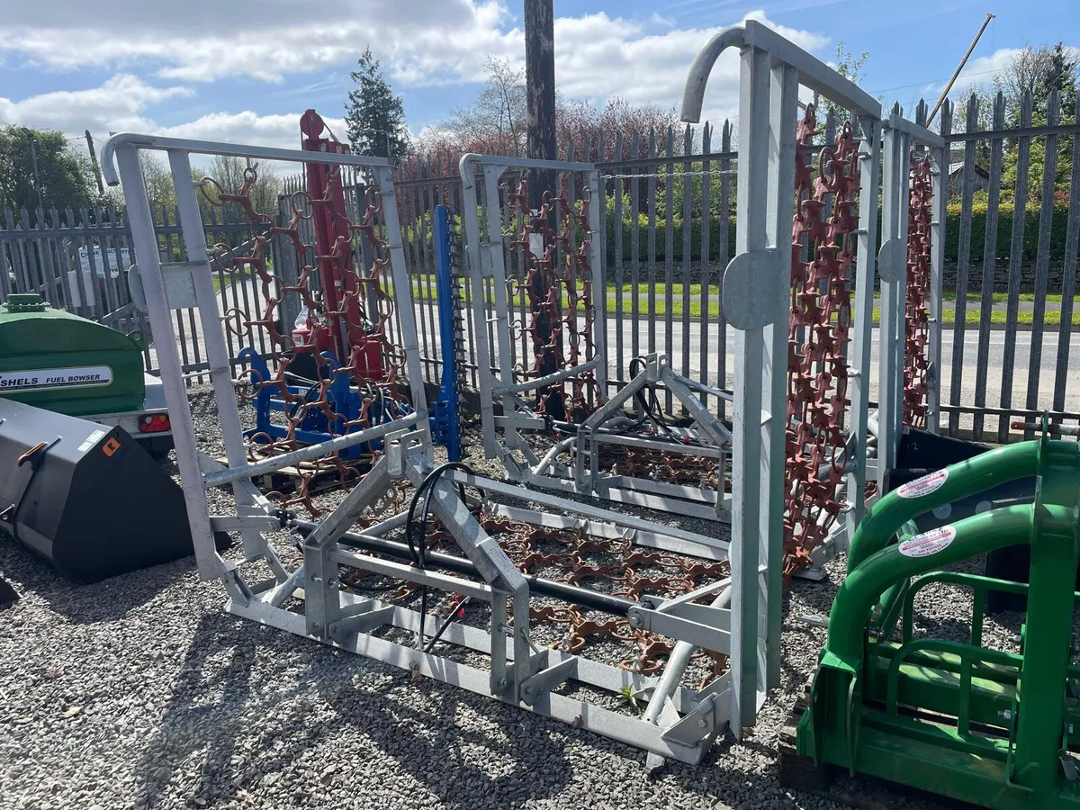 New Jarmet 6 metre Chain Harrows Ready For Work ! - Image 1