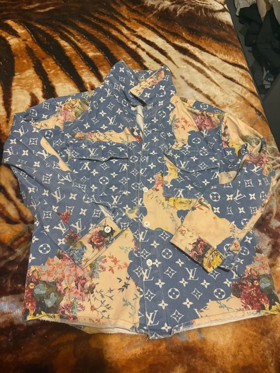 Louis Vuitton Patchwork Monogram Denim Jacket - Image 2