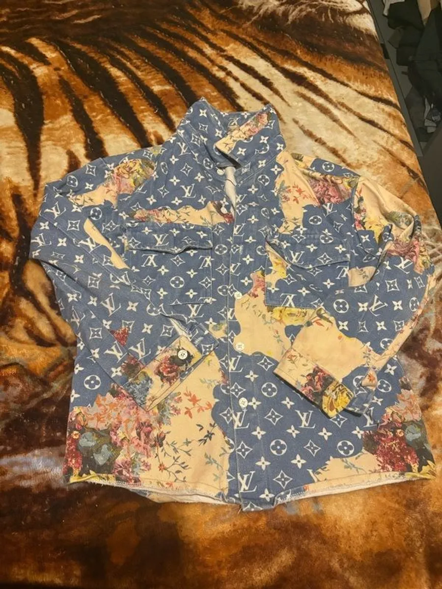 Louis Vuitton Patchwork Monogram Denim Jacket - Image 1