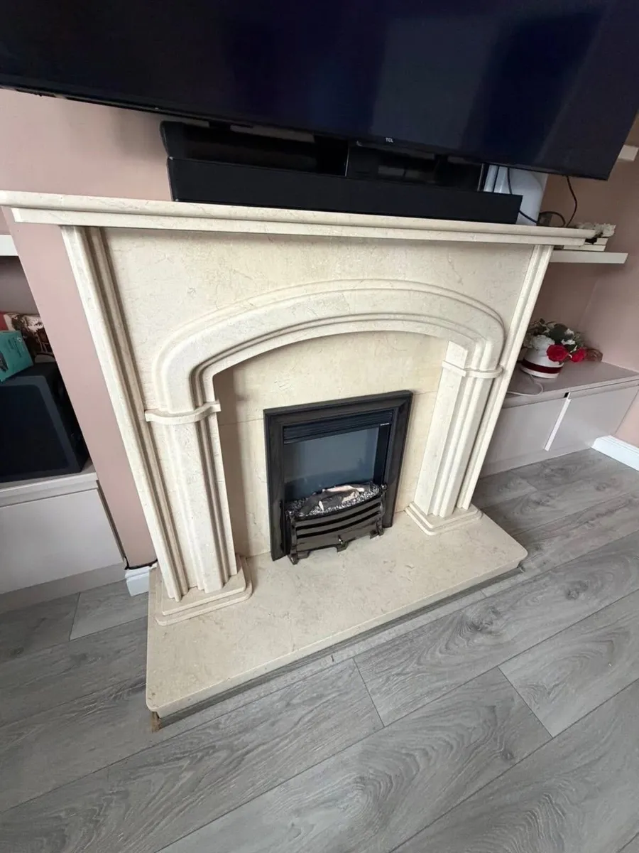 Marble fireplace - Image 2