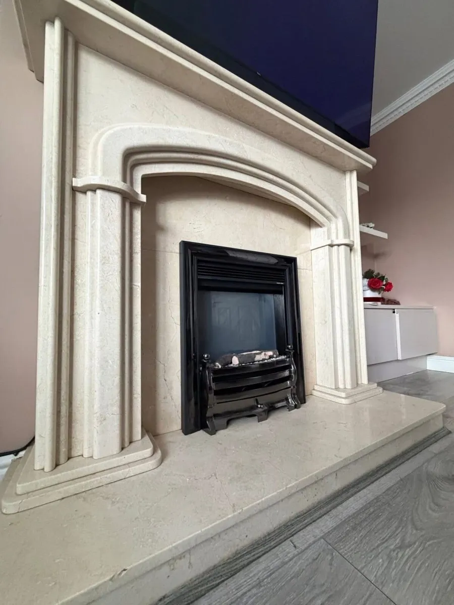 Marble fireplace - Image 3
