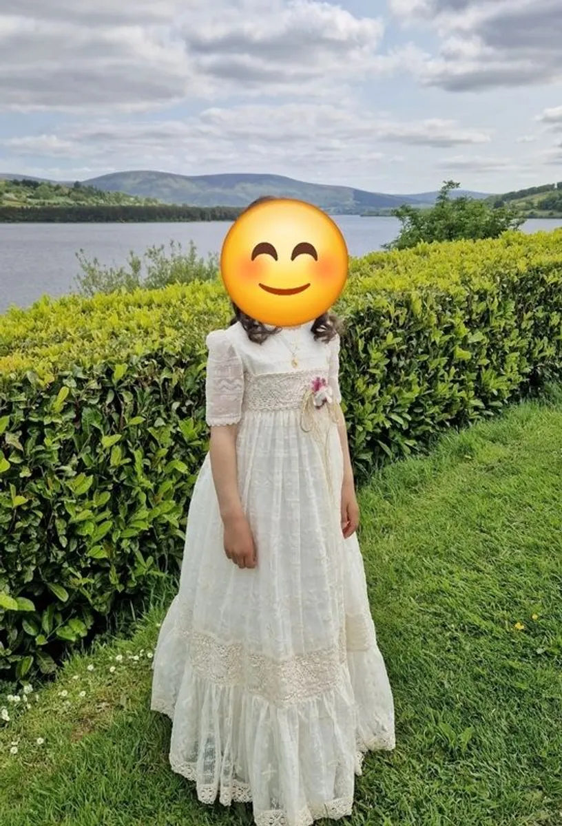 Rosa Clara Stunning Boho-Chic Communion Dress - Image 1