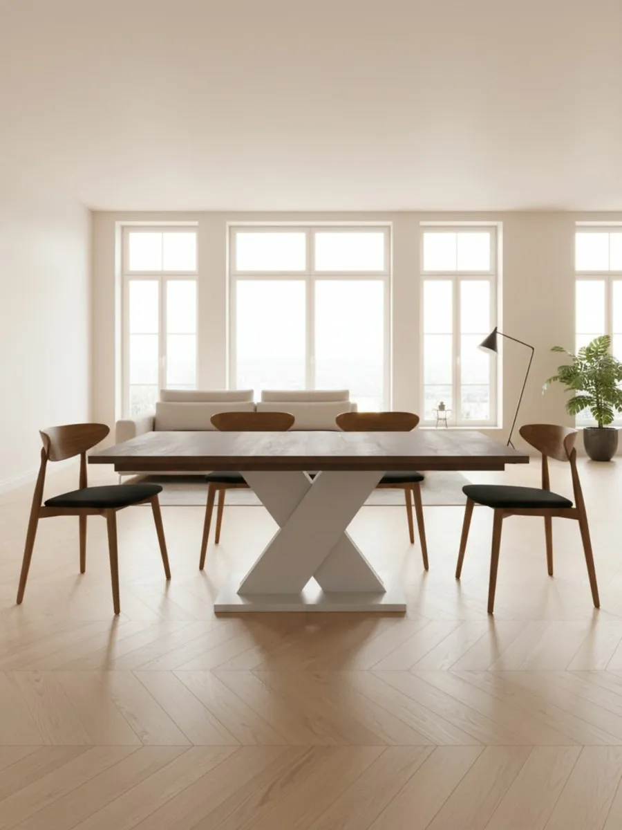 NovoLine Extend Dining Table – 150–190x80cm - Image 1