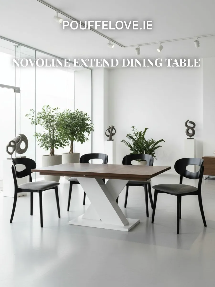 NovoLine Extend Dining Table – 150–190x80cm - Image 3