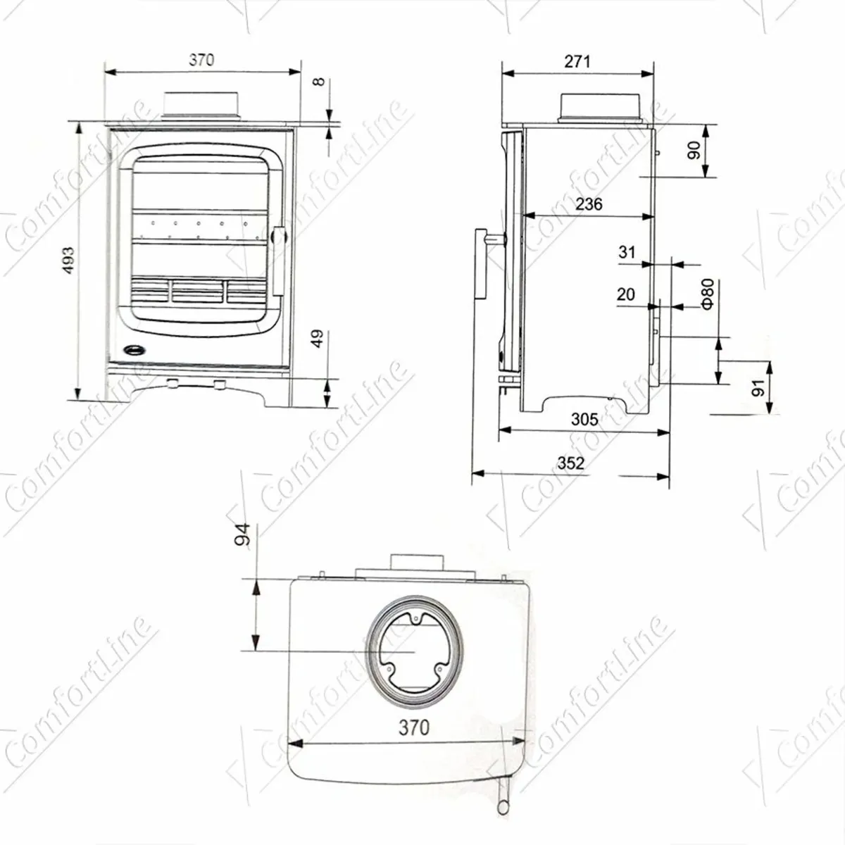 Atlantic Pearl 4 stove - Image 2