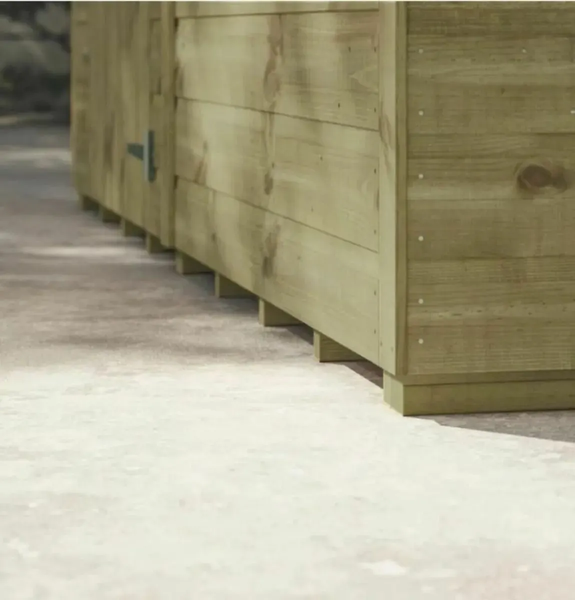 🌟 8x6 Premium Pressure Treated Timber Pent Garden - Image 3