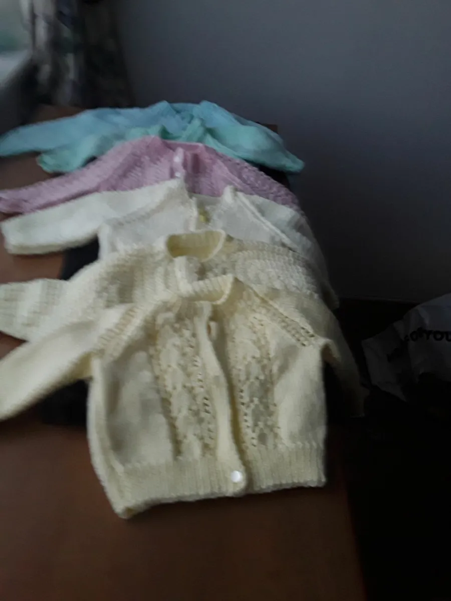 Brand new hand knitted baby cardigans - Image 3