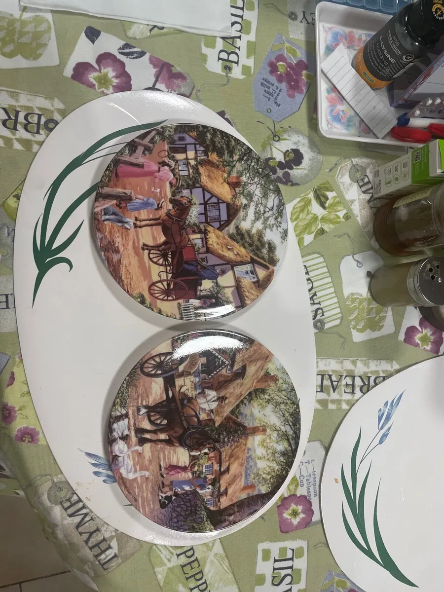 DECORATIVE PLATES OF HORSES - Image 1