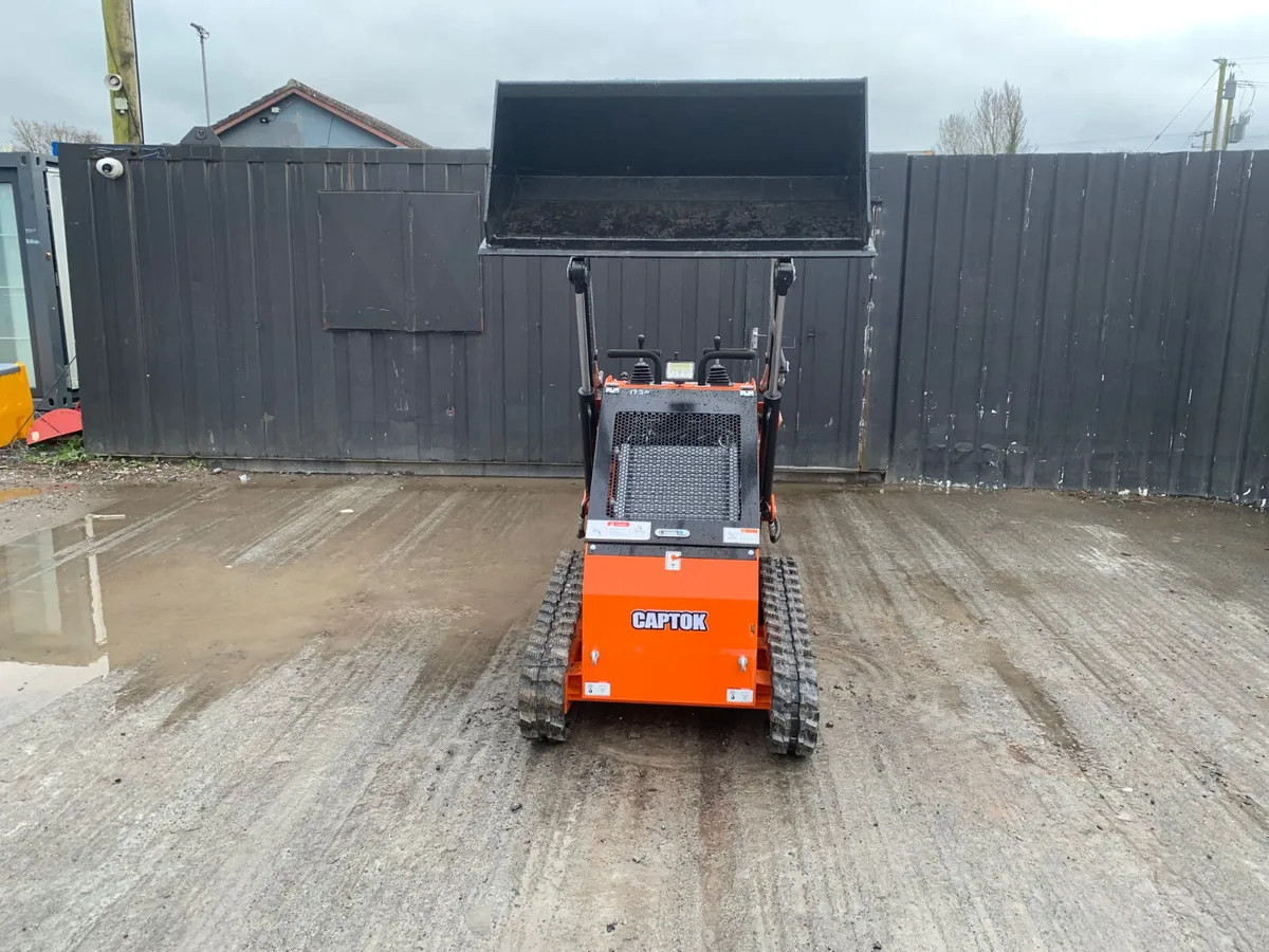 Captok CK360 Pedestrian Skid Steer – 13.5HP DIESEL - Image 3