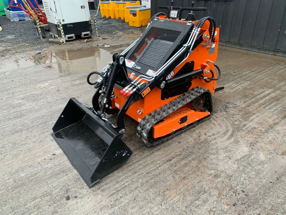 Captok CK360 Pedestrian Skid Steer – 13.5HP DIESEL - Image 4