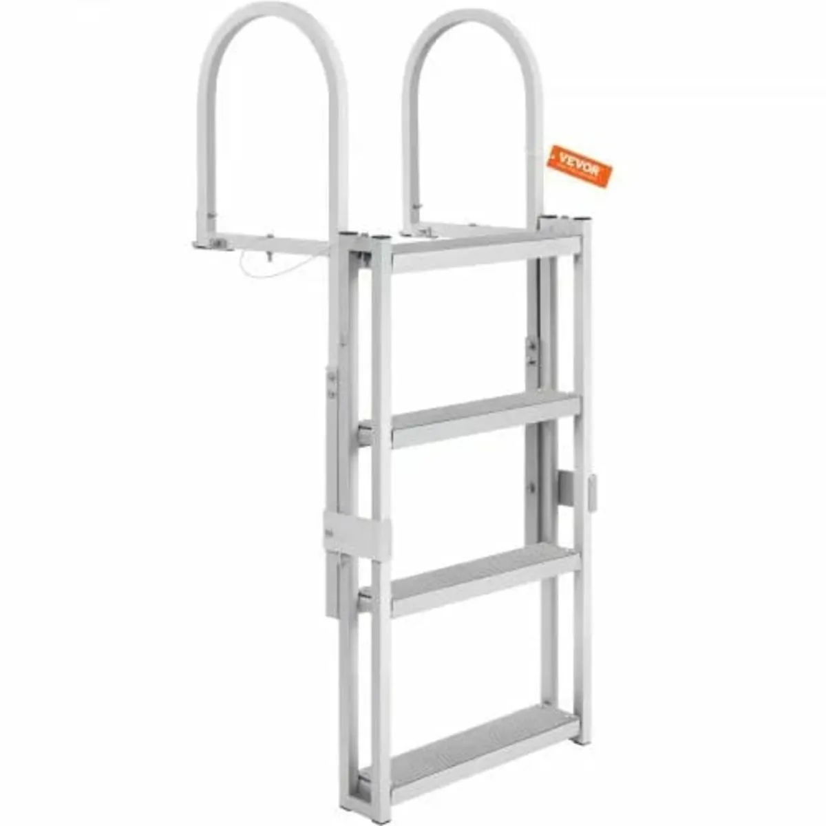 Dock Ladder, Retractable 4 Steps, 350 lbs Load Cap - Image 1