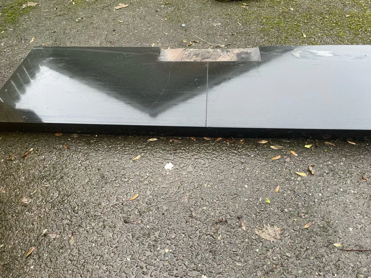 Black Fireplace Heart - Image 1