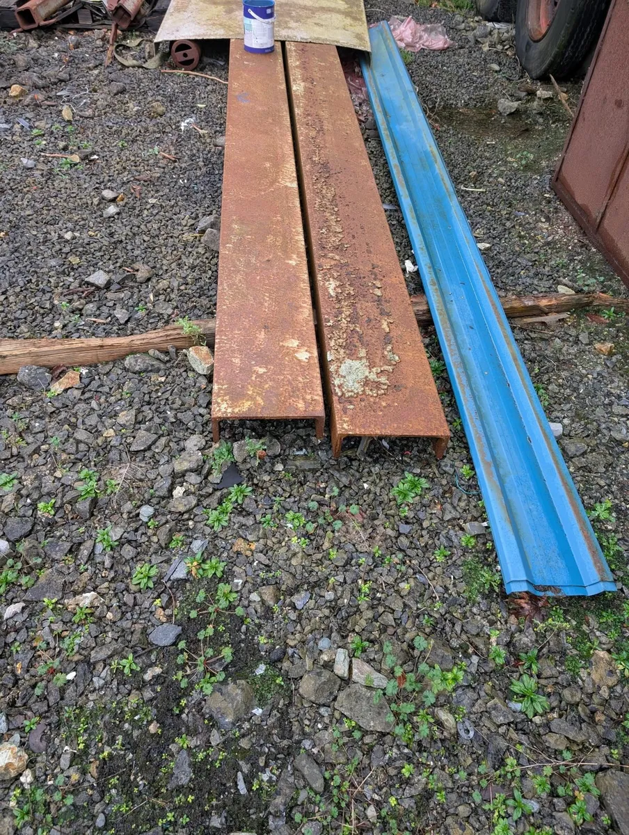 2 20ft lengths of 12x4 inch Channel Iron for sale - Image 2