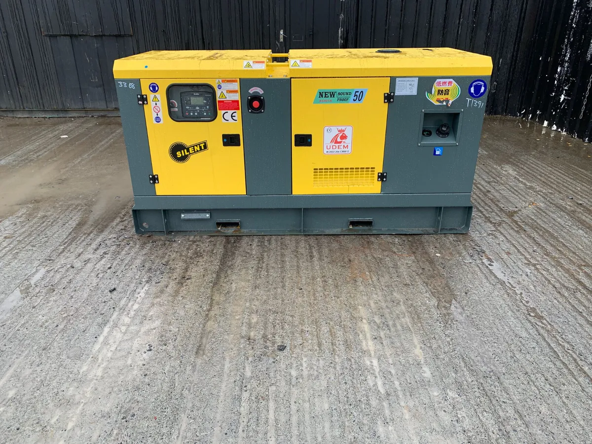 50kVA Silent Generator – Diesel - Image 2