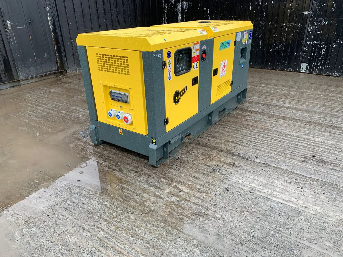 50kVA Silent Generator – Diesel - Image 1